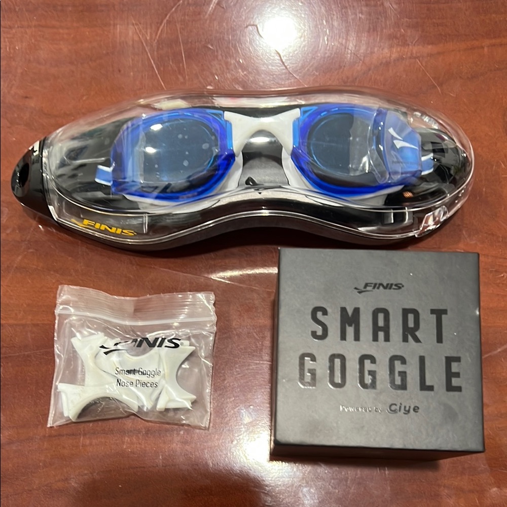 FINIS Smart Swim Goggles with Blue Lenses